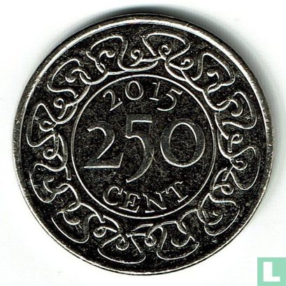 Suriname 250 cent 2015 - Afbeelding 1