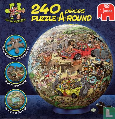 Safari Puzzle-a-Round. - Afbeelding 1