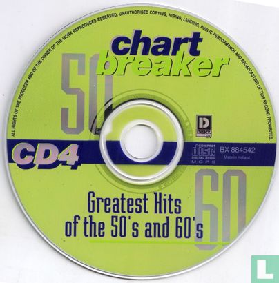 Chart Breaker - Greatest Hits of the 50's and 60's 4 - Afbeelding 3