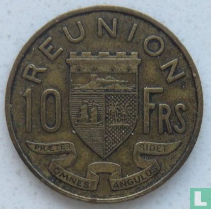 Réunion 10 francs 1955 - Image 2