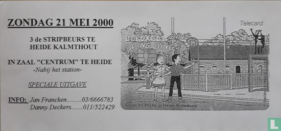 Zondag 21 mei 2000 3de stripbeurs te Kalmthout