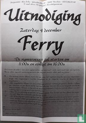 Uitnodiging - Zaterdag 4 december Ferry