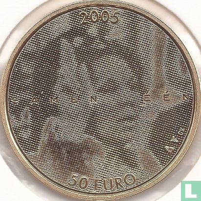 Nederland 50 euro 2005 (PROOF) "25 years Reign of Queen Beatrix" - Afbeelding 1
