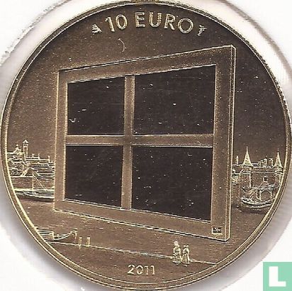 Netherlands 10 euro 2011 (PROOF) "Dutch painting" - Image 1