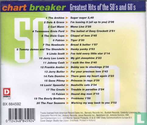 Chart Breaker - Greatest Hits of the 50's and 60's 9 - Image 2