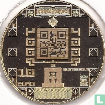 Nederland 10 euro 2011 (PROOF) "100 years of the Mint Building" - Afbeelding 1