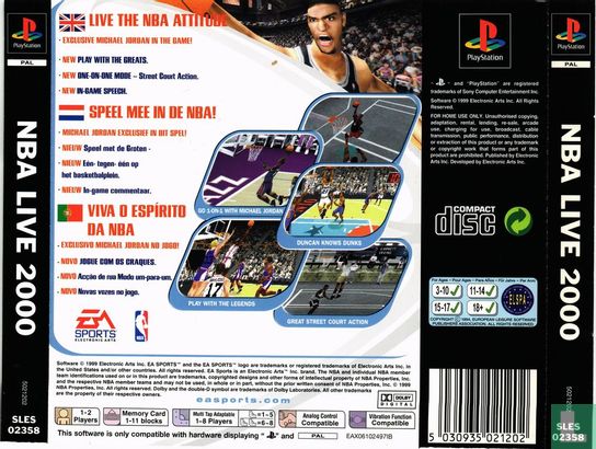 NBA Live 2000 - Image 2