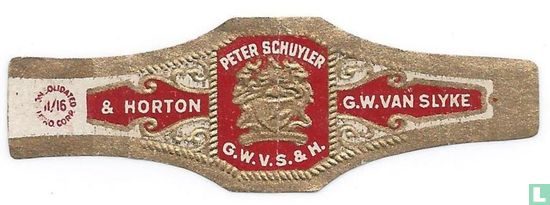 Peter Schuyler G.W.V.S. & H. - & Horton - GW van Slyke - Bild 1