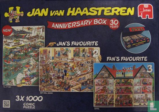 winnen architect Zuidelijk Anniversary Box 30 Years - All at Sea / Get Well Soon / Hotel (2014) -  Comic puzzle - LastDodo