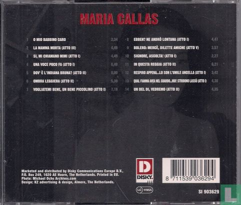 Maria Callas Sings Her Great Aria's  - Afbeelding 2