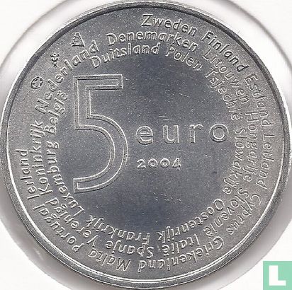 Nederland 5 euro 2004 "EU enlargement" - Afbeelding 1