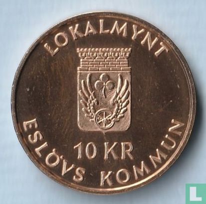 Eslöv 10 kr 1980 - Afbeelding 2