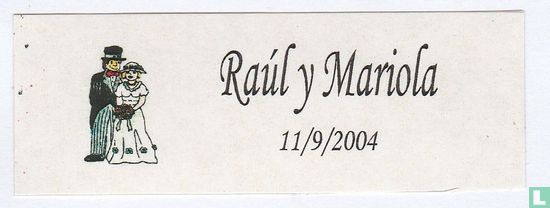 Raúl y Mariola 11/9/2004