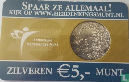 Niederlande 5 Euro 2003 (Coincard) "150th anniversary Birth of Vincent van Gogh" - Bild 2
