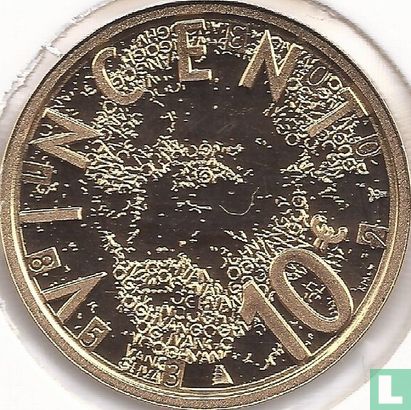 Netherlands 10 euro 2003 (PROOFLIKE) "150th anniversary Birth of Vincent van Gogh" - Image 1