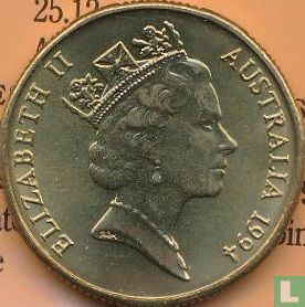 Australien 1 Dollar 1994 (S) "10th anniversary Introduction of Dollar Coin" - Bild 1
