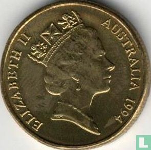 Australien 1 Dollar 1994 (C) "10th anniversary Introduction of Dollar Coin" - Bild 1