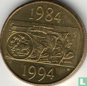 Australien 1 Dollar 1994 (C) "10th anniversary Introduction of Dollar Coin" - Bild 2