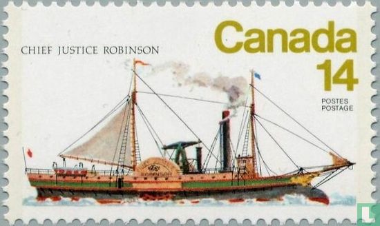 Paddle Steamer "Chief Justice Robinson"