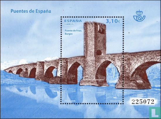 Bridge over the Ebro in Frias