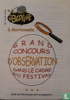 Bédélire à Morlanwelz - Grand concours d'observation dans le cadre du fesatival - Image 1