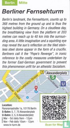 Berlin Mitte - Berliner Fernsehturm - Afbeelding 2