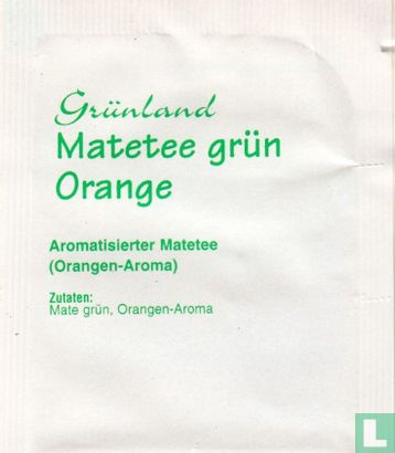 Matetee grün Orange - Afbeelding 1