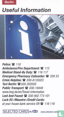 Berlin - Nützliche Informationen / Useful Information - Image 2