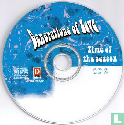 Generations of Love - CD 2: Time of the Season - Afbeelding 3