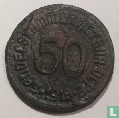 Altena-Olpe 50 pfennig 1918 - Afbeelding 1