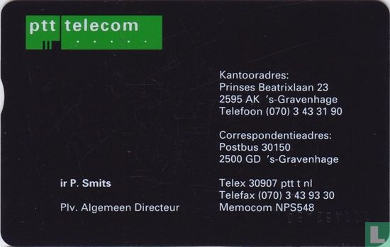 PTT Telecom Directie ir P. Smits - Bild 1