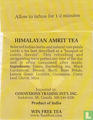 Himalayan Amrit Tea - Afbeelding 2
