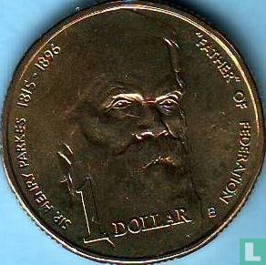 Australia 1 dollar 1996 (B) "Centenary of the death of Sir Henry Parkes" - Image 2