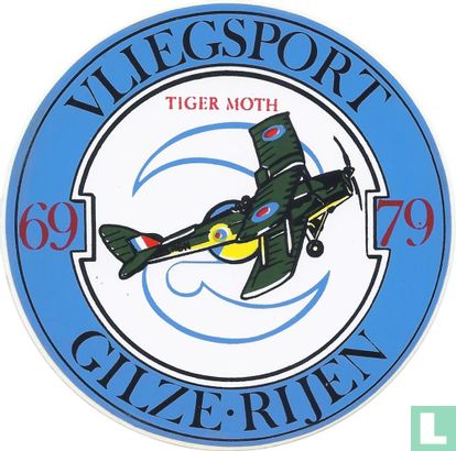 Vliegsport Gilze Rijen 69 79 Tiger Moth