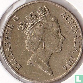 Australië 1 dollar 1996 (zonder letter) "Centenary of the death of Sir Henry Parkes" - Afbeelding 1