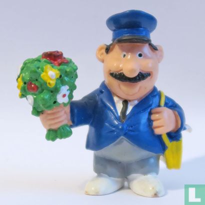 Postman with flowers - Image 1