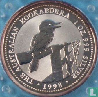 Australië 1 dollar 1998 (zonder privy merk) "Kookaburra" - Afbeelding 1