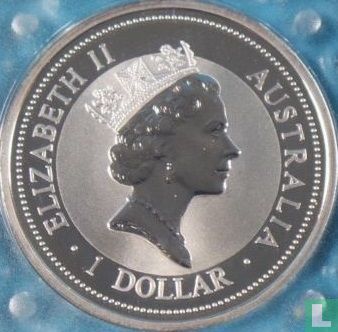 Australie 1 dollar 1998 (sans marque privy) "Kookaburra" - Image 2