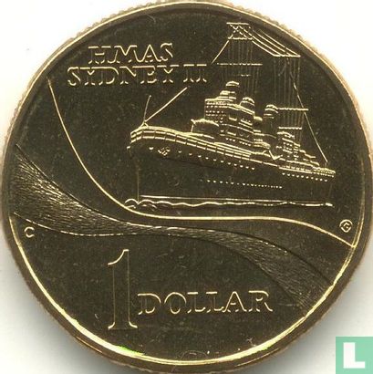 Australien 1 Dollar 2000 (C) "HMAS Sydney II" - Bild 2