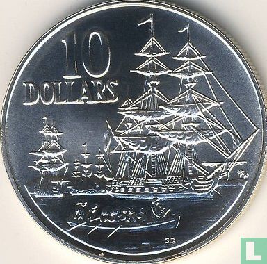Australië 10 dollars 1988 "200th anniversary of the arrival of the First Fleet" - Afbeelding 2