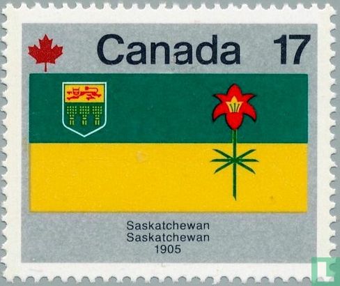 Drapeau de la province du Saskatchewan