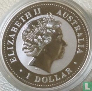 Australie 1 dollar 2000 (sans marque privy) "Kookaburra" - Image 2