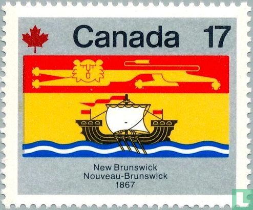 Flagge der Provinz New Brunswick