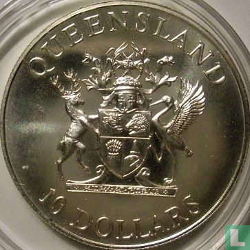 Australia 10 dollars 1989 "Queensland" - Image 2