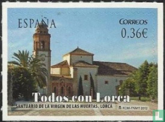 Bâtiments monumentaux à Lorca