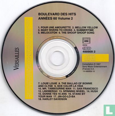 Boulevard Des Hits - Années 60 #2 - Afbeelding 3
