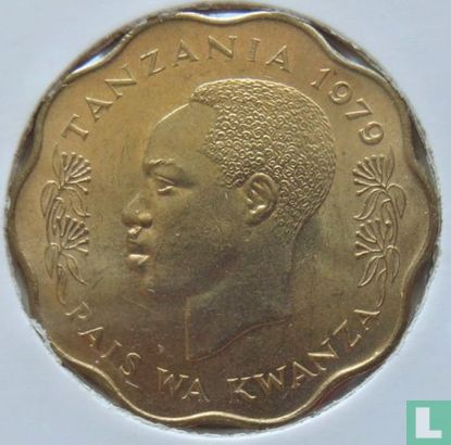 Tanzania 10 senti 1979  - Afbeelding 1
