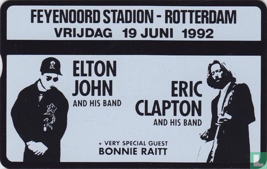 Elton John & Eric Clapton 19 Juni 1992 - Afbeelding 1