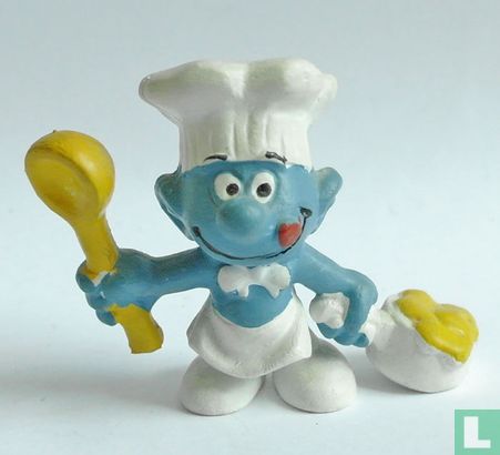 Cook Smurf with ladle and pan   - Image 1