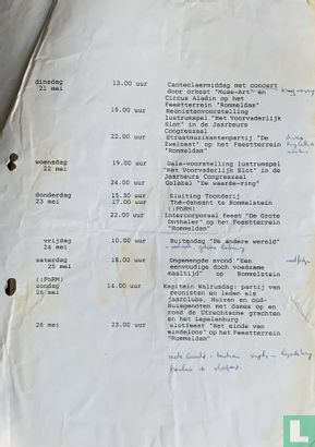 Programma Lustrum Bommel 1991 - Afbeelding 2
